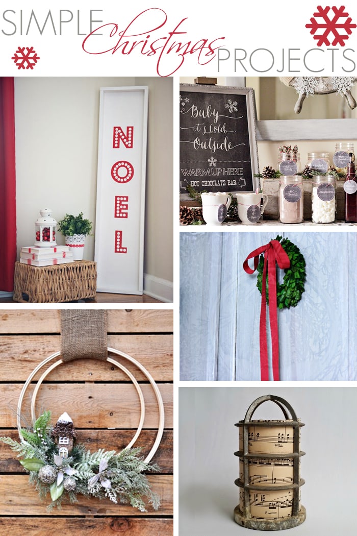 adorable and simple DIY projects, crafts, and printables for the Christmas holidays via maisondepax.com