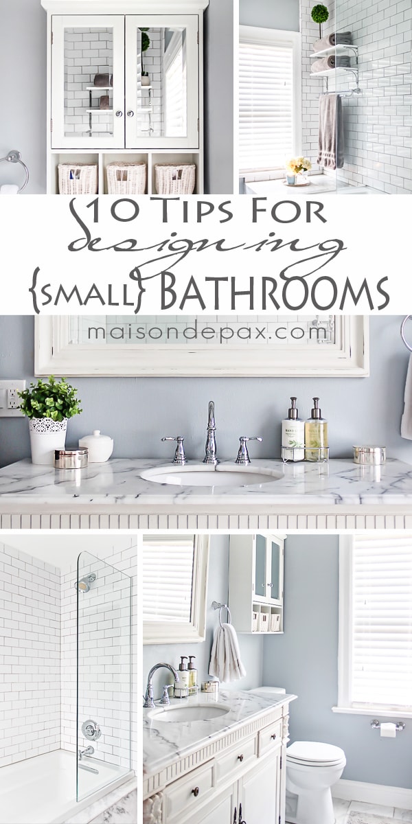 Small Bathroom Renovation Ideas- Maison de Pax