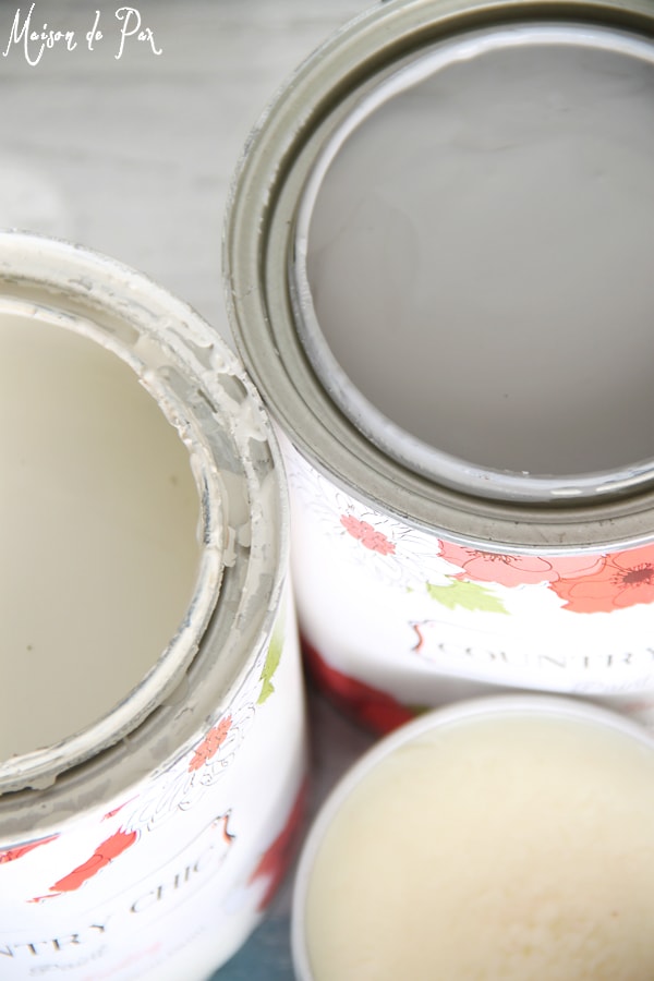 Create your own "sunbleached" look with Country Chic Paint...
