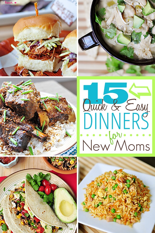 15 Quick and Easy Dinners