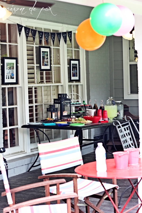 Find ideas for crafts, food, party favors, and more to celebrate your next party with an adorable chalkboard theme at maisondepax.com! #birthday #kids #diy # budget