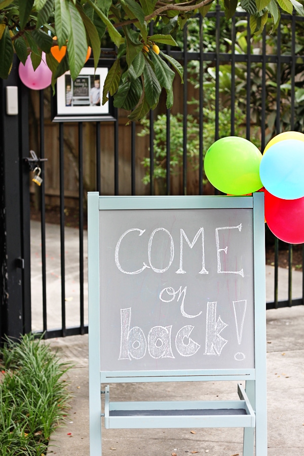 Find ideas for crafts, food, party favors, and more to celebrate your next party with an adorable chalkboard theme at maisondepax.com! #birthday #kids #diy # budget