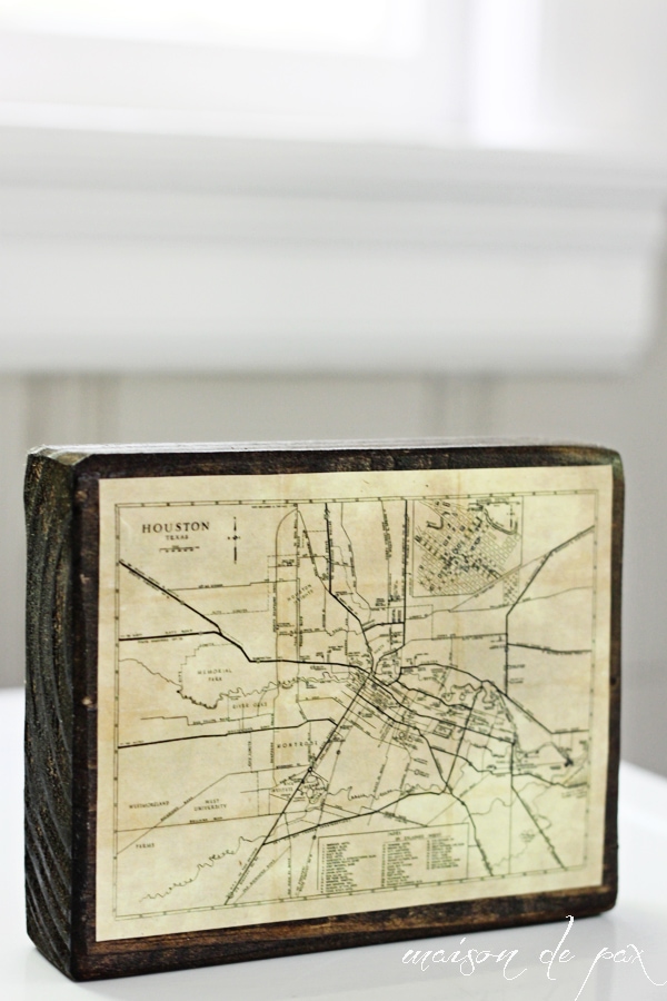 create your own rustic, antique map with this tutorial at maisondepax.com