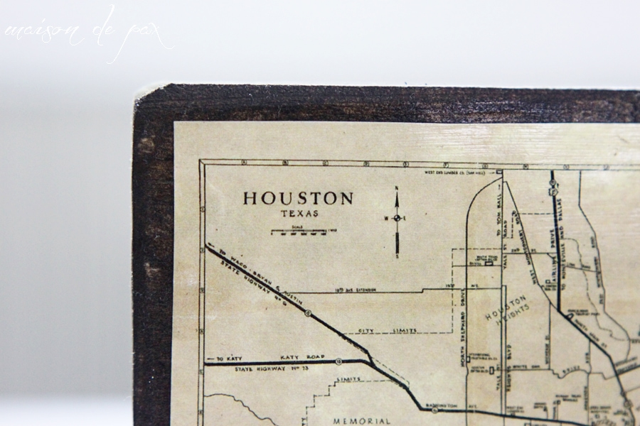 create your own rustic, antique map with this tutorial at maisondepax.com