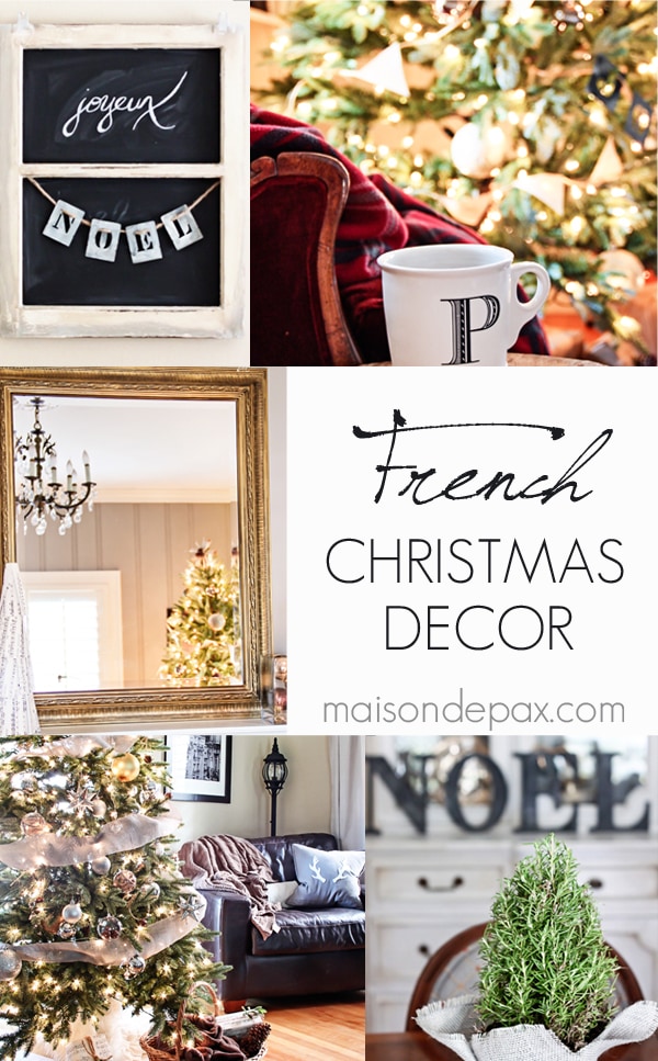 gorgeous inspiration and tons of ways to incorporate French decor into your holiday home via maisondepax.com