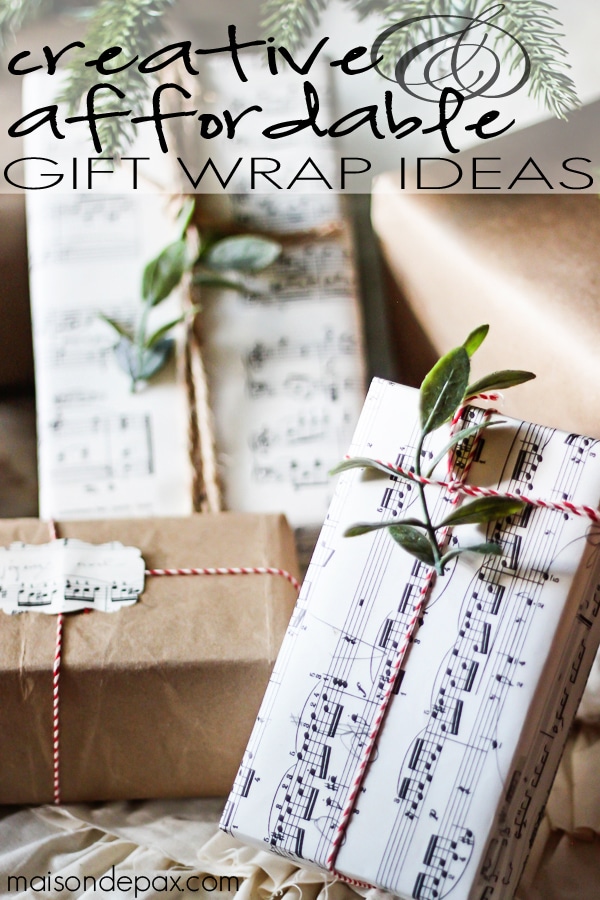 so many gorgeous gift wrap ideas! via maisondepax.com