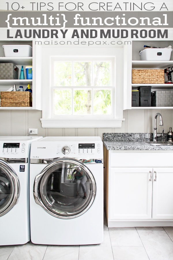 10 Tips for a Functional Laundry and Mud Room