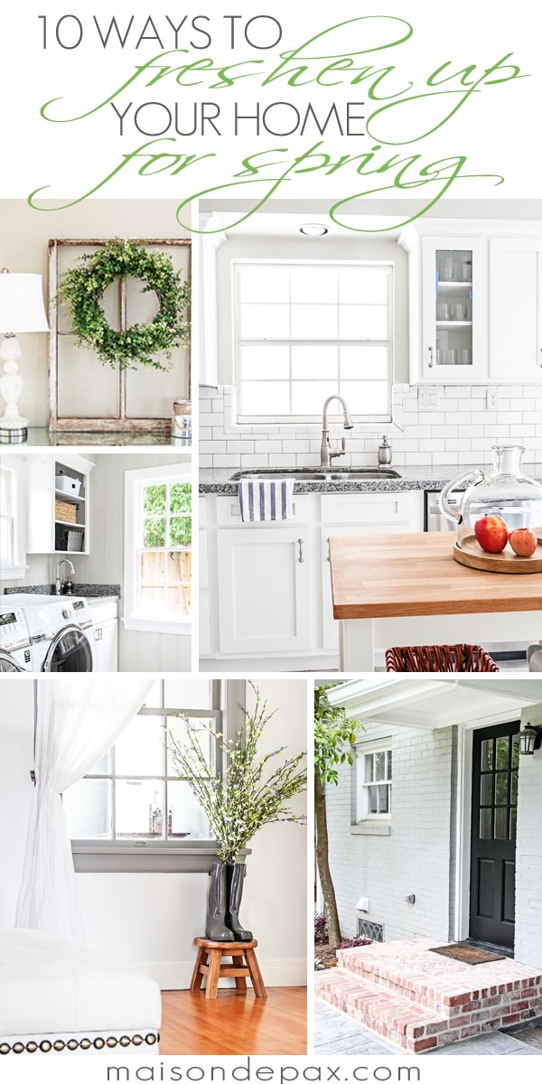 10 practical ways to freshen up your home for spring - Maison de Pax