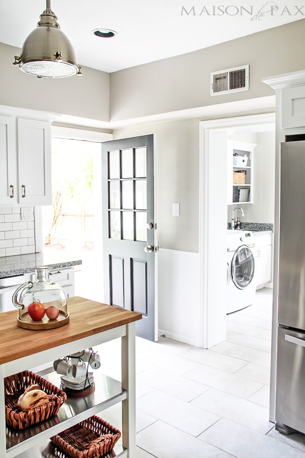 gorgeous classic white kitchen renovation and full source list | maisondepax.com