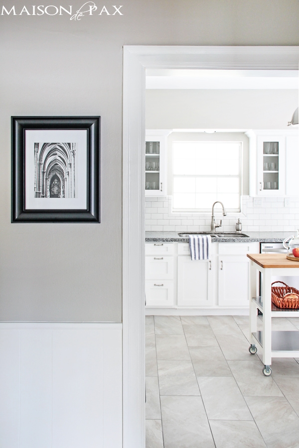 gorgeous classic white kitchen renovation and budget tips | maisondepax.com