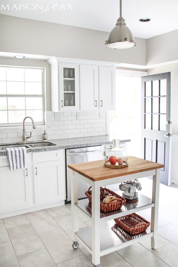 gorgeous classic white kitchen renovation - Maison de Pax