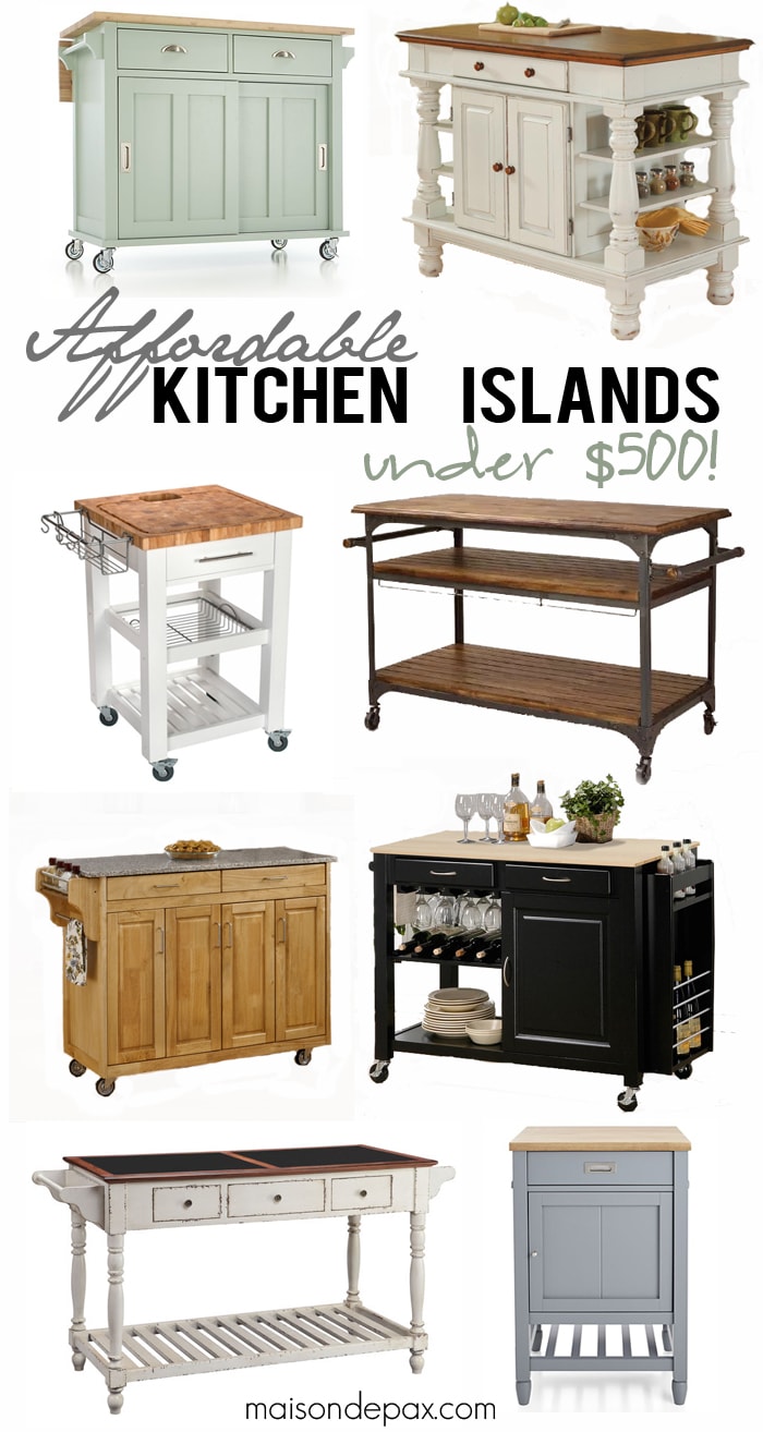 Where to buy affordable kitchen islands (online!) | maisondepax.com