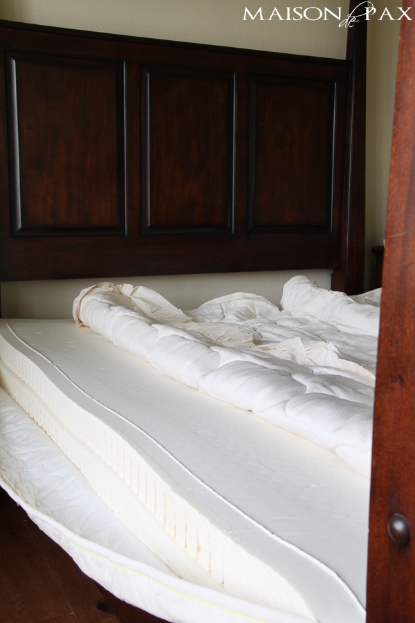 Pros and cons of a natural latex mattress... and where to buy an affordable one | maisondepax.com