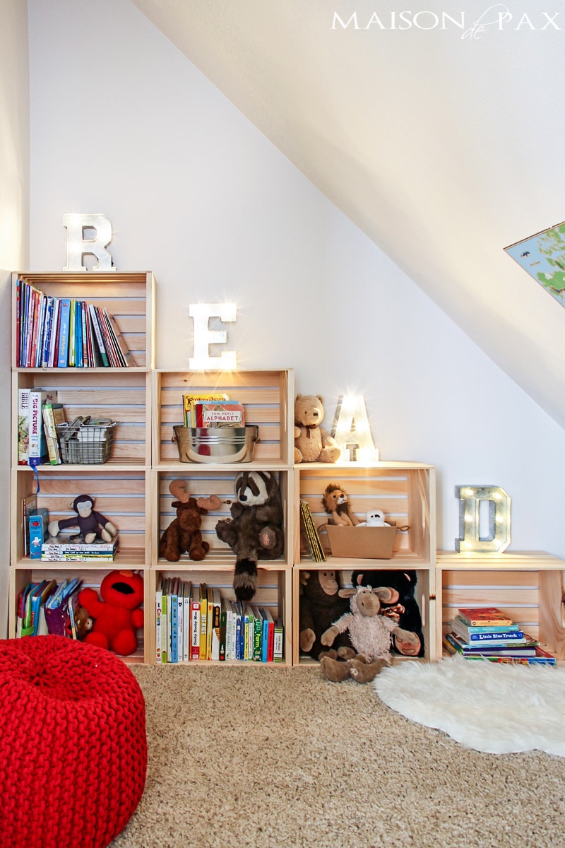 Adorable reading and play room for kids- Maison de Pax