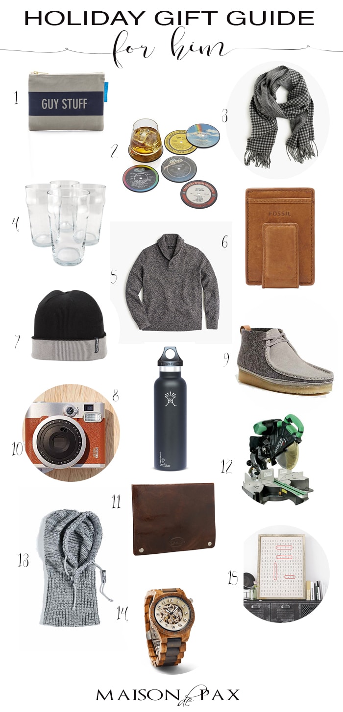 Holiday Gift Guide for Him- Maison de Pax