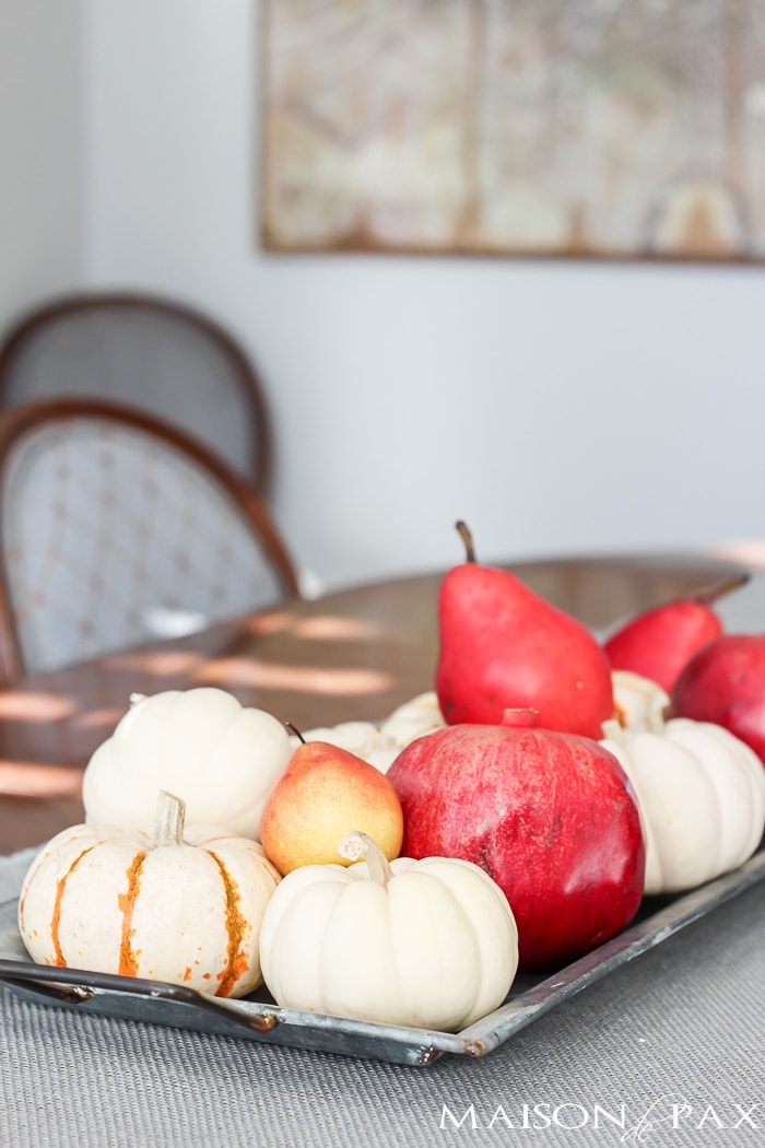 Beautiful! So many wonderful ideas for a casual and easy Thanksgiving celebration | maisondepax.com