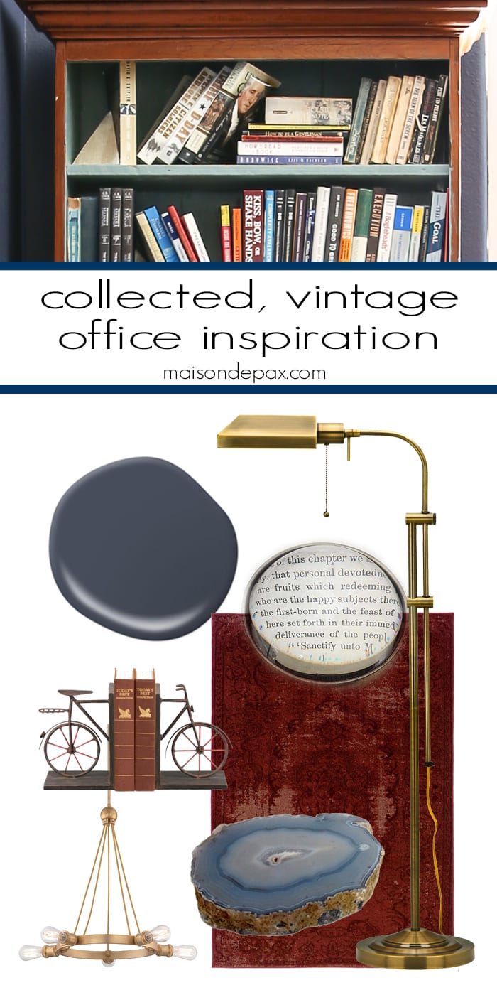 love these fun, vintage accessories for use in an office