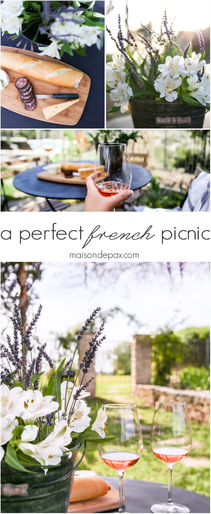 Simple rustic elegance! A perfect French picnic | maisondepax.com