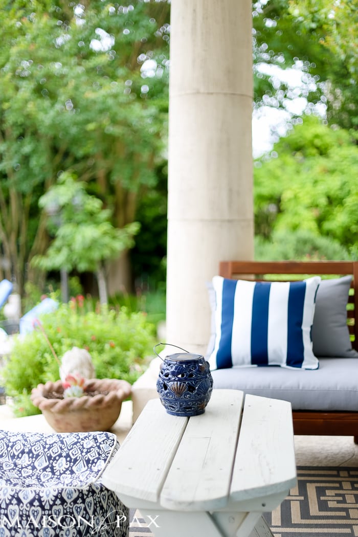 Where to buy affordable outdoor cushions PLUS 5 steps to getting your patio ready for summer | maisondepax.com