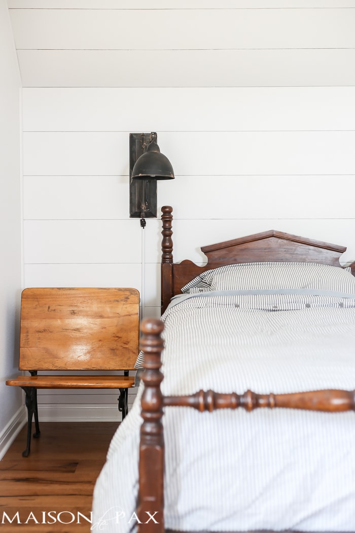 How to Plank a Wall: excellent tutorial on getting that diy shiplap look!