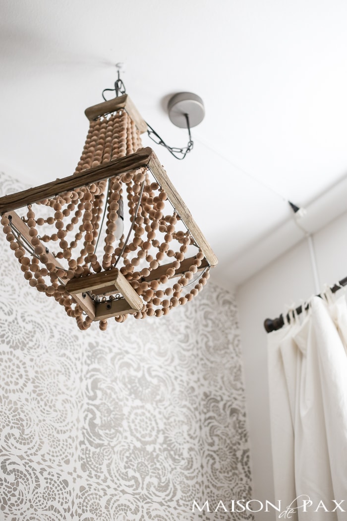 how to hang a plug in chandelier