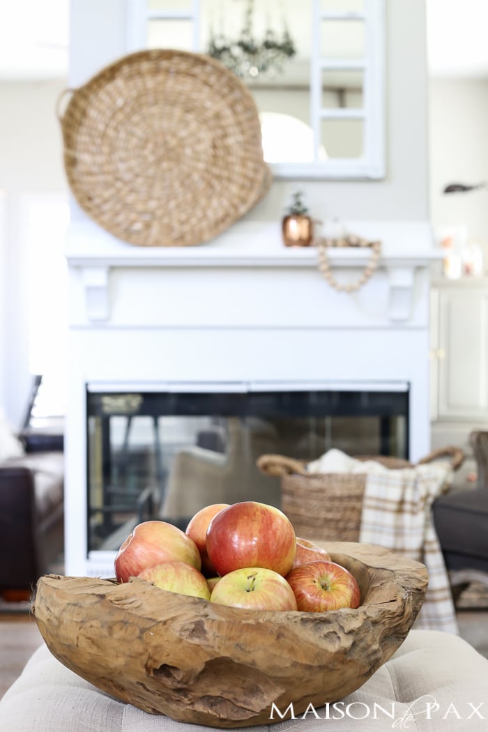 Neutral Easy Fall Decorations and Home Tour