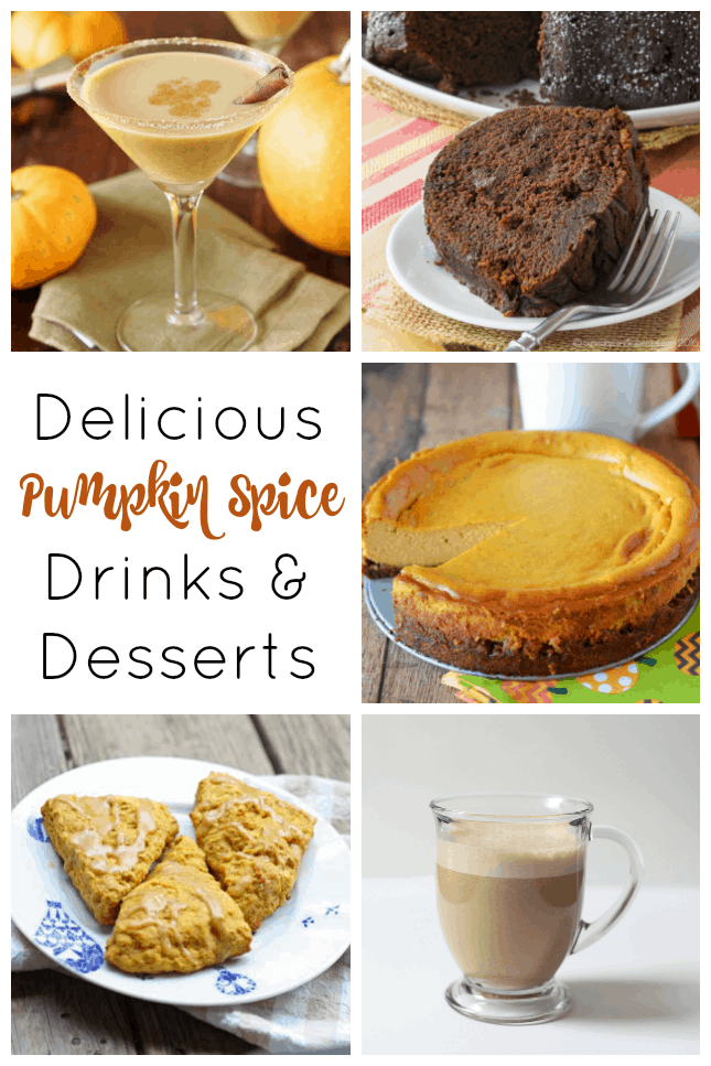 Pumpkin Spice Recipes: Drinks and Desserts