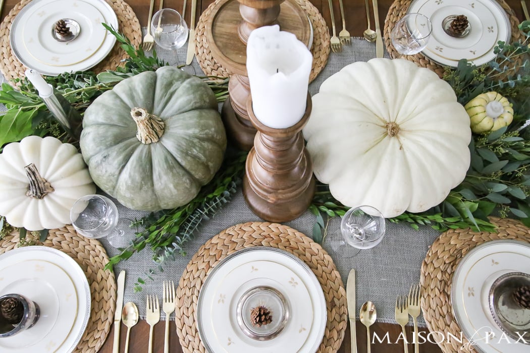 Thanksgiving table decor-Maison de Pax 