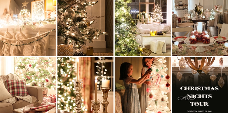 Christmas Nights Tour: Incredible! 35 beautiful homes all decorated for the holidays and lit up by candlelight and Christmas lights... 