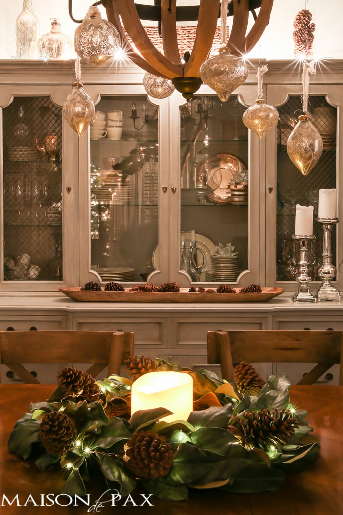 Christmas decorating-  Maison de Pax