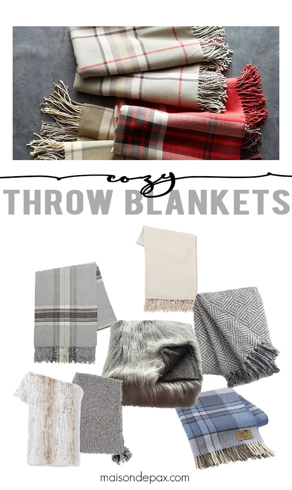 The perfect accessory for fall, winter, and even air modern conditioning is a cozy throw blanket. They instantly make every room warmer, more comfortable.... and provide color, texture, and beauty along the way. Click here for a collection of the best cozy throw blankets!