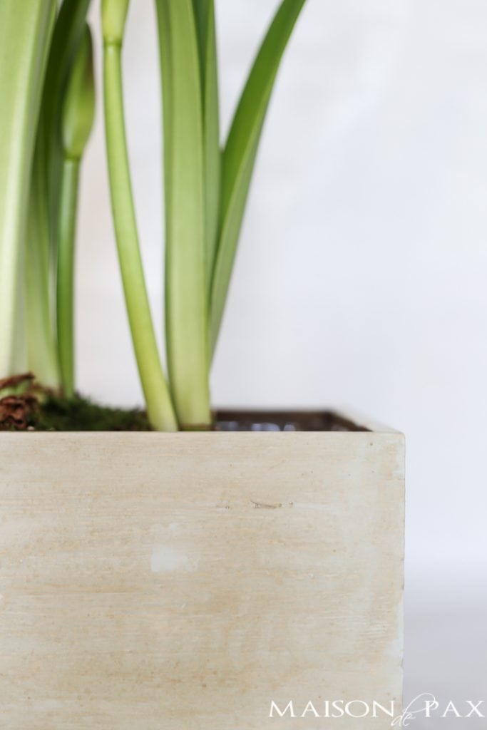 Step by step tutorial to help you achieve an authentic looking aged, layered paint look. Using a combination of chalk based paint and milk paint, this textured, antique look is simply beautiful!