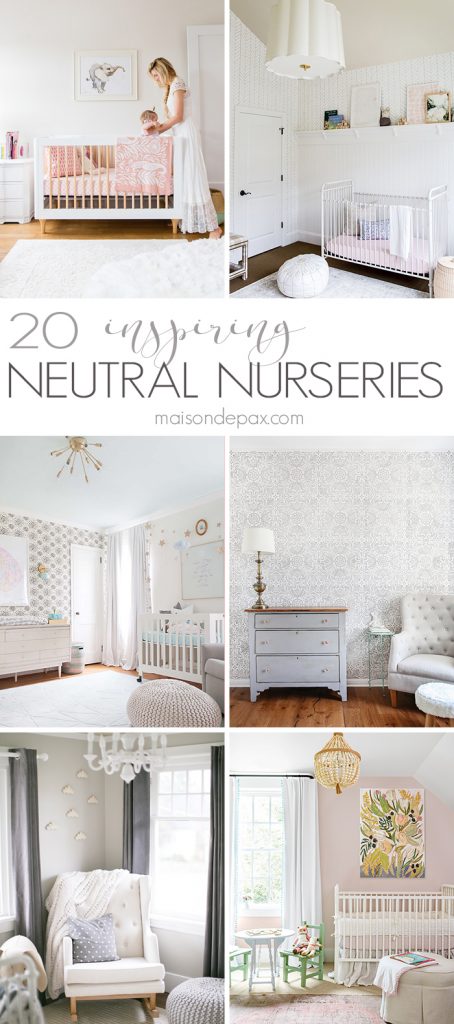 Surprise! Neutral Nursery Decorating Ideas - Maison de Pax