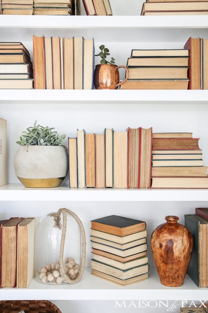 Tips for Styling Bookcases Maison de Pax