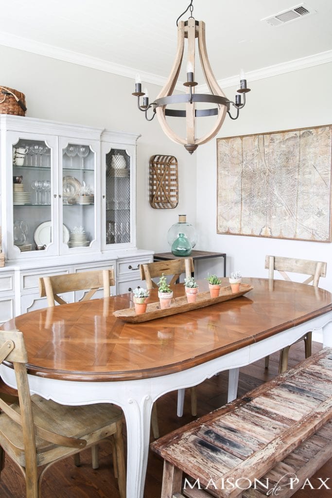 Simple Spring Dining Room Decorating Ideas - Maison de Pax
