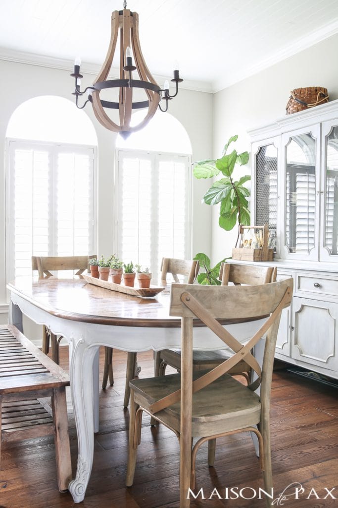 Simple Spring Dining Room Decorating Ideas - Maison de Pax