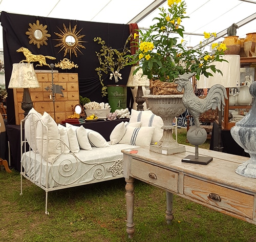 decorating tips from round top antique show
