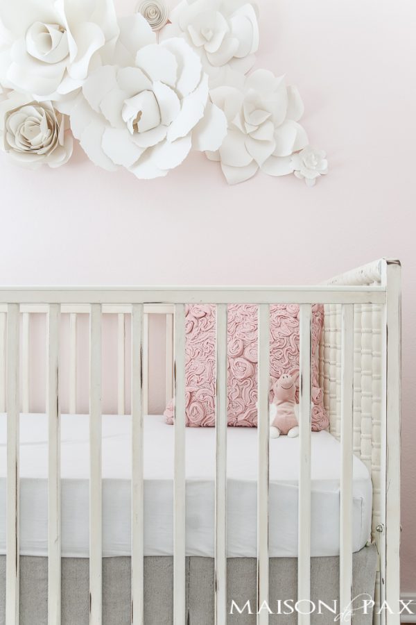 Blush Nursery with Neutral Textures - Maison de Pax