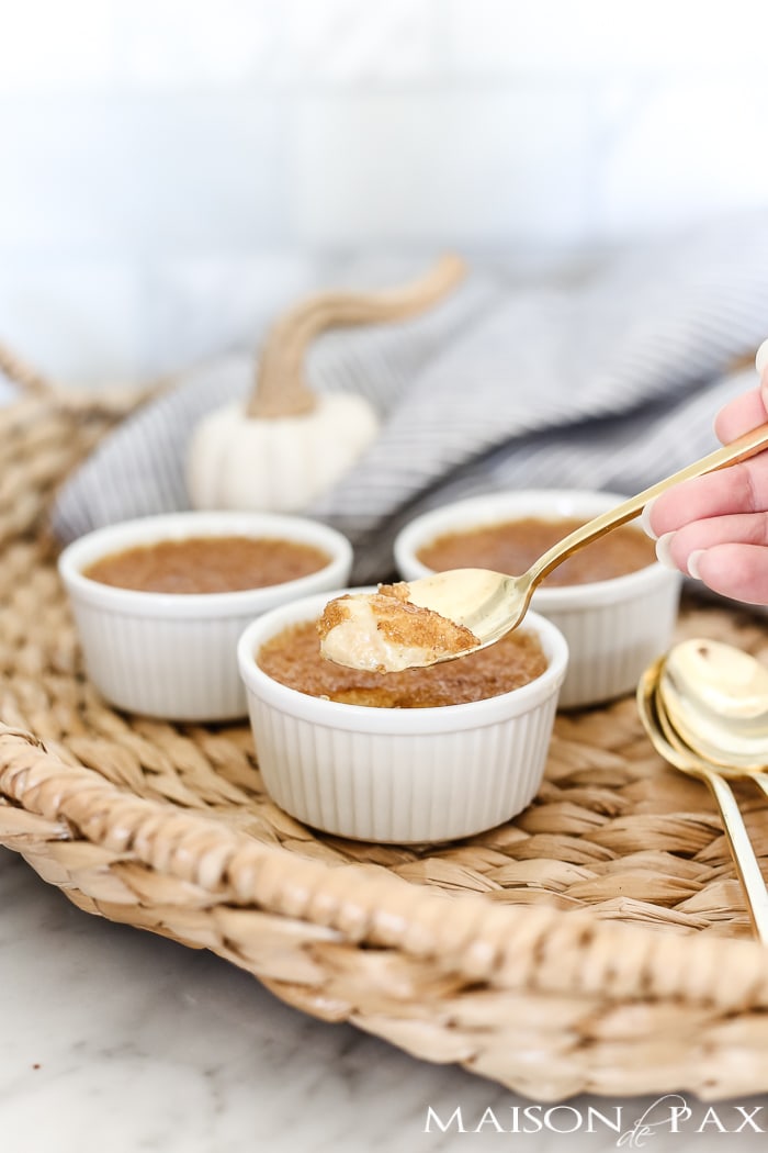 how to get the perfect crips sugar crust on creme brulee without a torch!