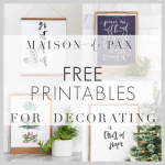 Free Printable Home Decor - Maison de Pax