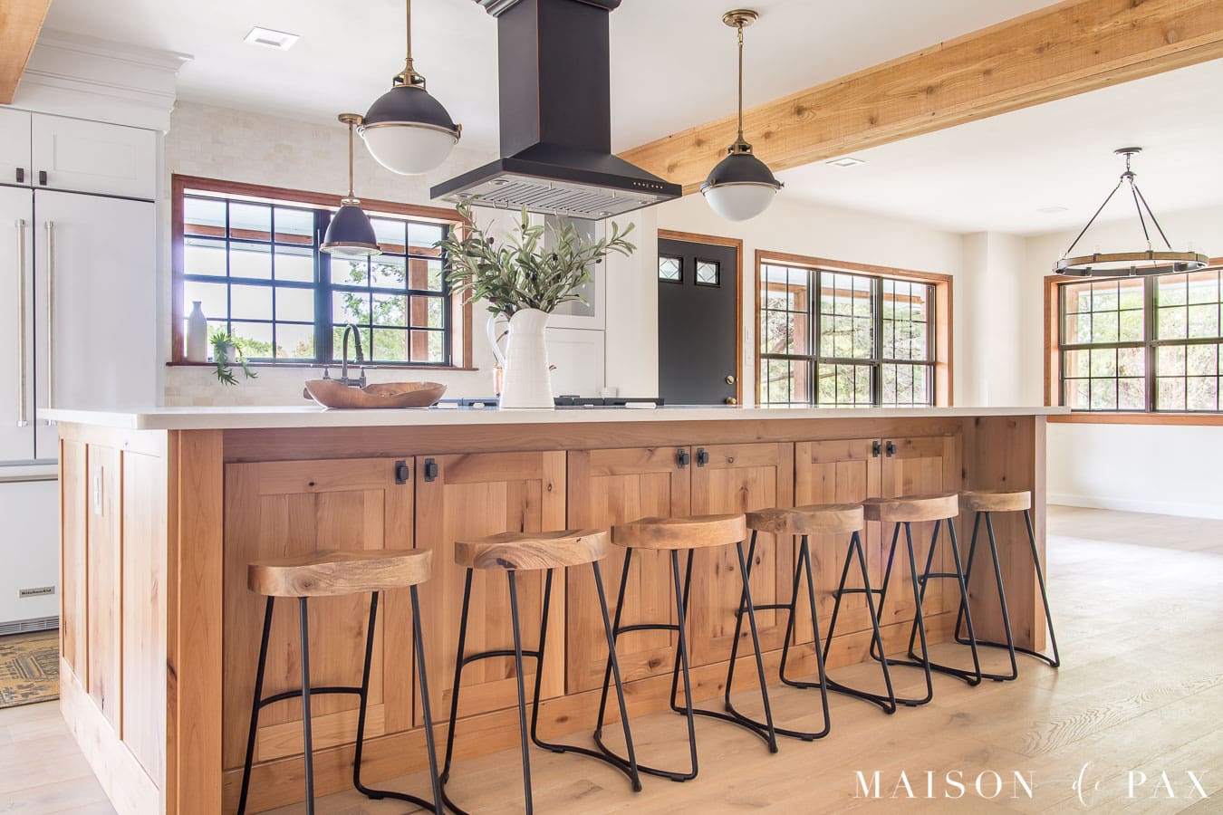 Rustic Modern Kitchen Cabinets   Maison de Pax