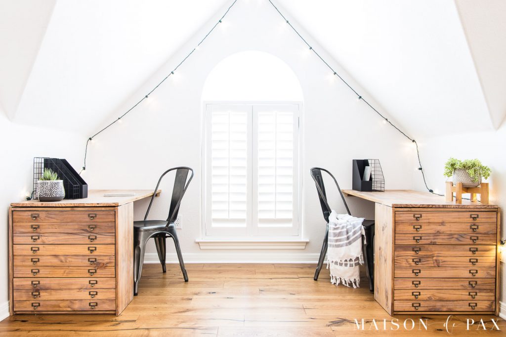 DIY Desk with Drawers - Maison de Pax