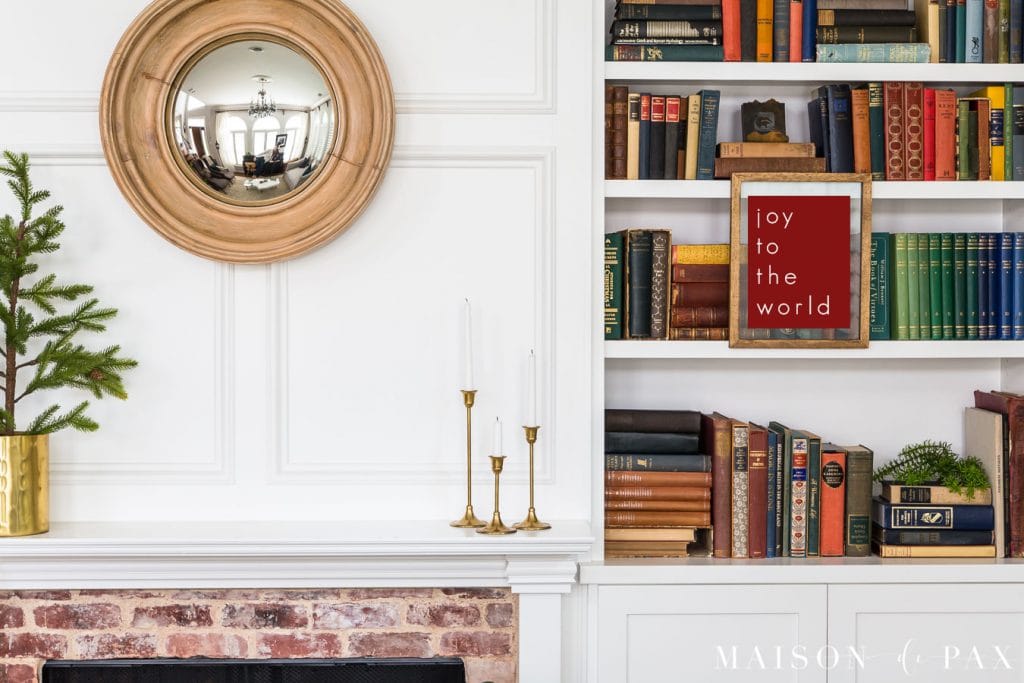 Joy to the World Free Christmas Printable - Maison de Pax