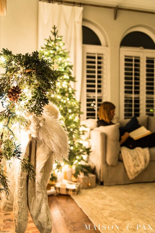 Christmas Home Tour at Night - Maison de Pax
