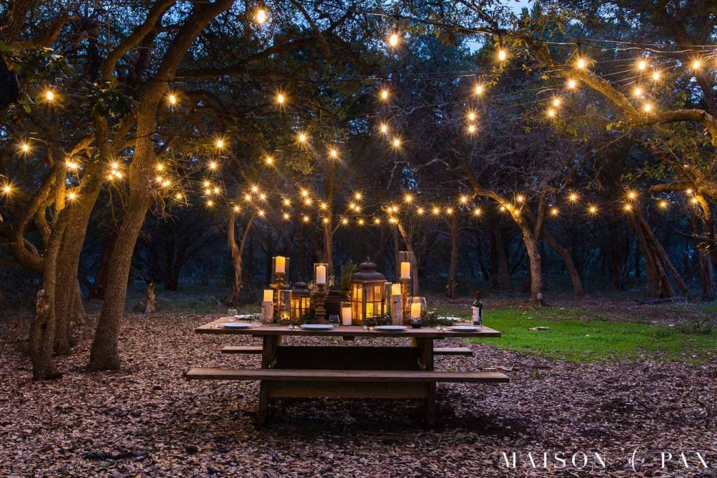 How To Hang Outdoor String Lights, Outdoor String Lights For Trees