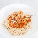 spaghetti and meat sauce | Maison de Pax