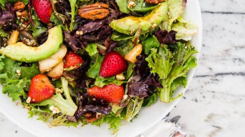green salad with fruit dressing recipe Mixed Greens and Citrus Salad