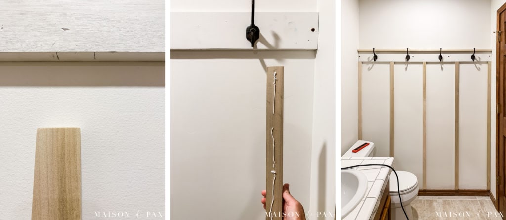 Board and Batten Tutorial DIY - Maison de Pax