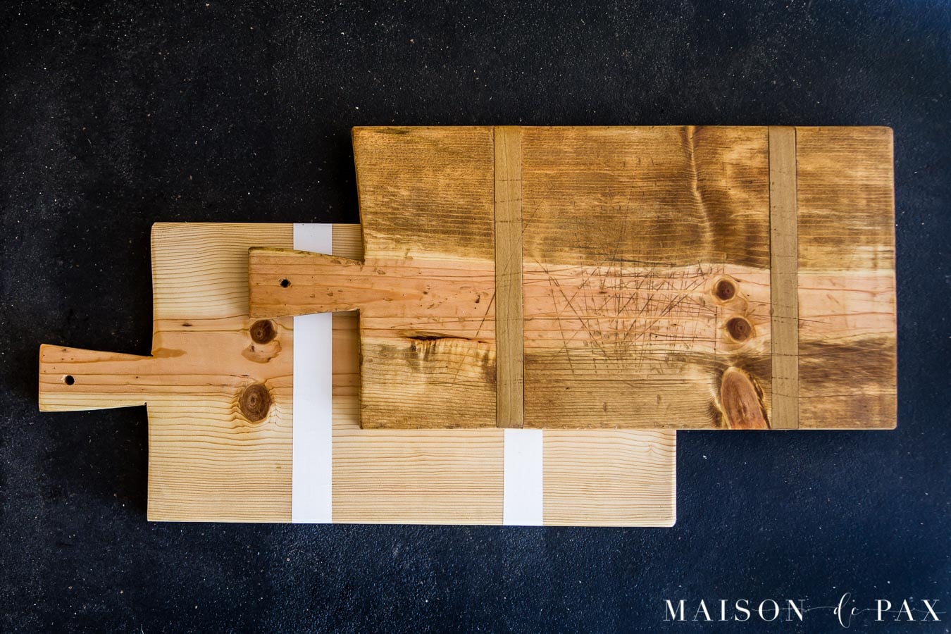 DIY cutting boards, antique bread boards, modern charcuterie boards | Maison de Pax