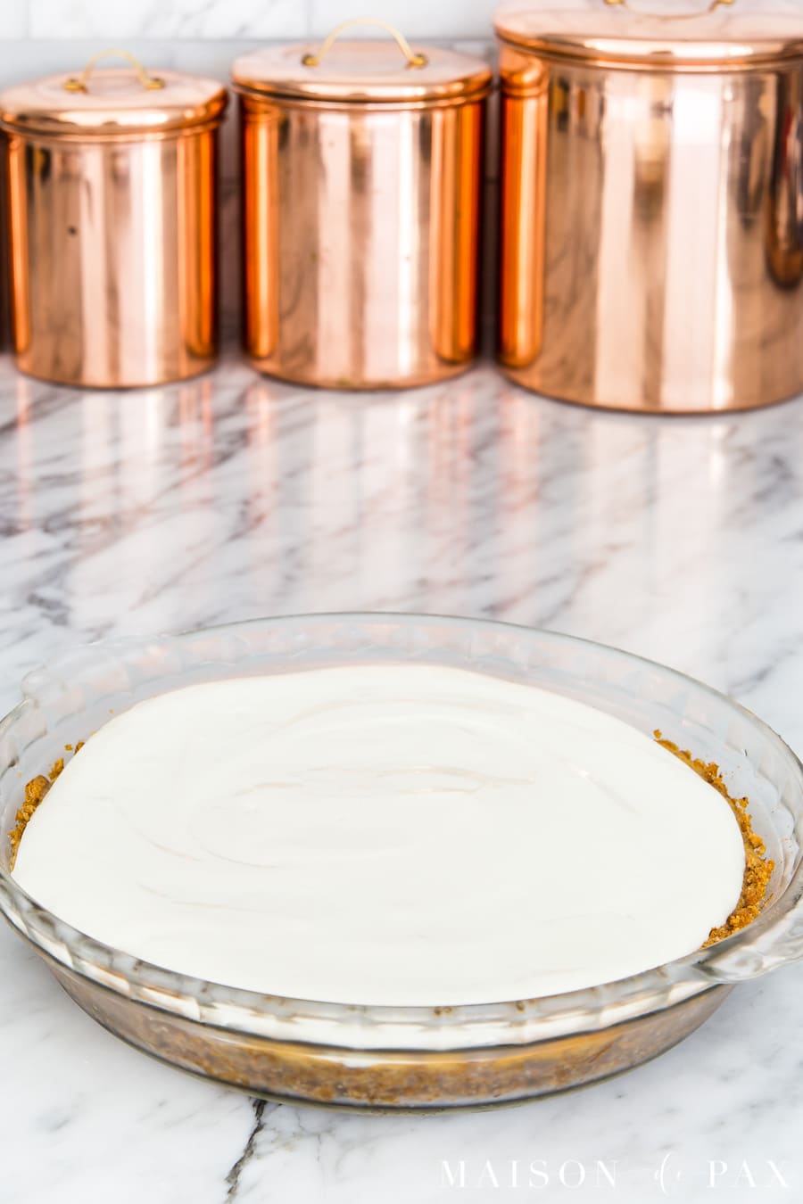 pumpkin sour cream cheesecake | Maison de Pax
